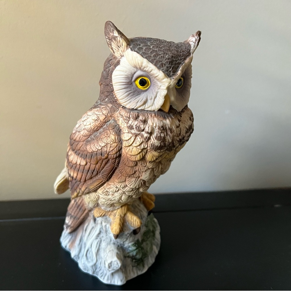 Vintage ceramic owl - Picture 6 of 8